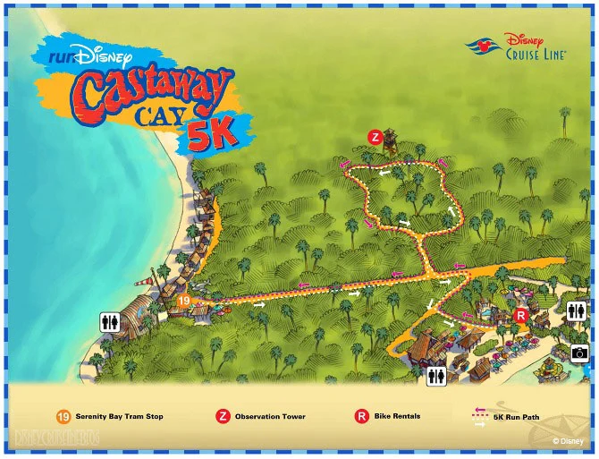 Disney Cruise Line runDisney Castaway Cay 5k DCL